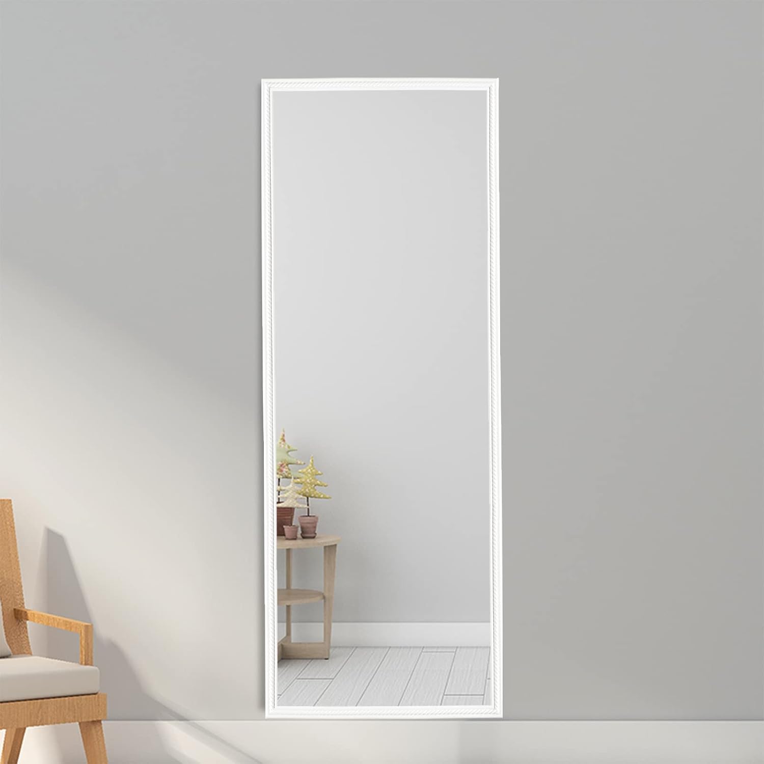 Gaahing Peel and Stick Wall Trim, Self-Adhesive Crown Molding for Mirror Frame Cabinet Tile Edge Home Decor, 16.4ft x 1.2in