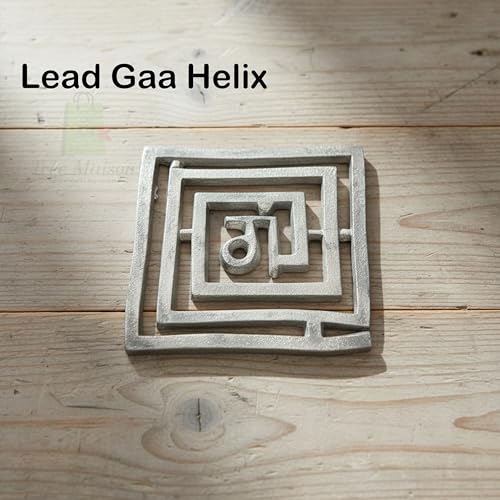 Image of Lead Gaa Helix | 4 Inch | Energy Booster Vastu Remedy | Vastu Helix Remedy for Zone Correction | Zonal Placement - SW | Pack of 1