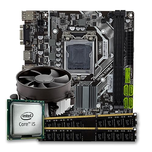 kit Upgrade, Intel Core i5-3470 + Cooler + Placa-Mãe 1155 + 16GB DDR3