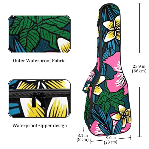 Housse pour ukulélé avec motif floral vert de 10 mm d’épaisseur et rembourrage en éponge de 53,3 cm avec sangles… - Les Beatles, Paul McCartney, John Lennon, RIngo Starr, George Harrison Housse pour ukulélé avec motif floral vert de 10 mm d'épaisseur et rembourrage en éponge de 53,3 cm avec sangles… – Image 5