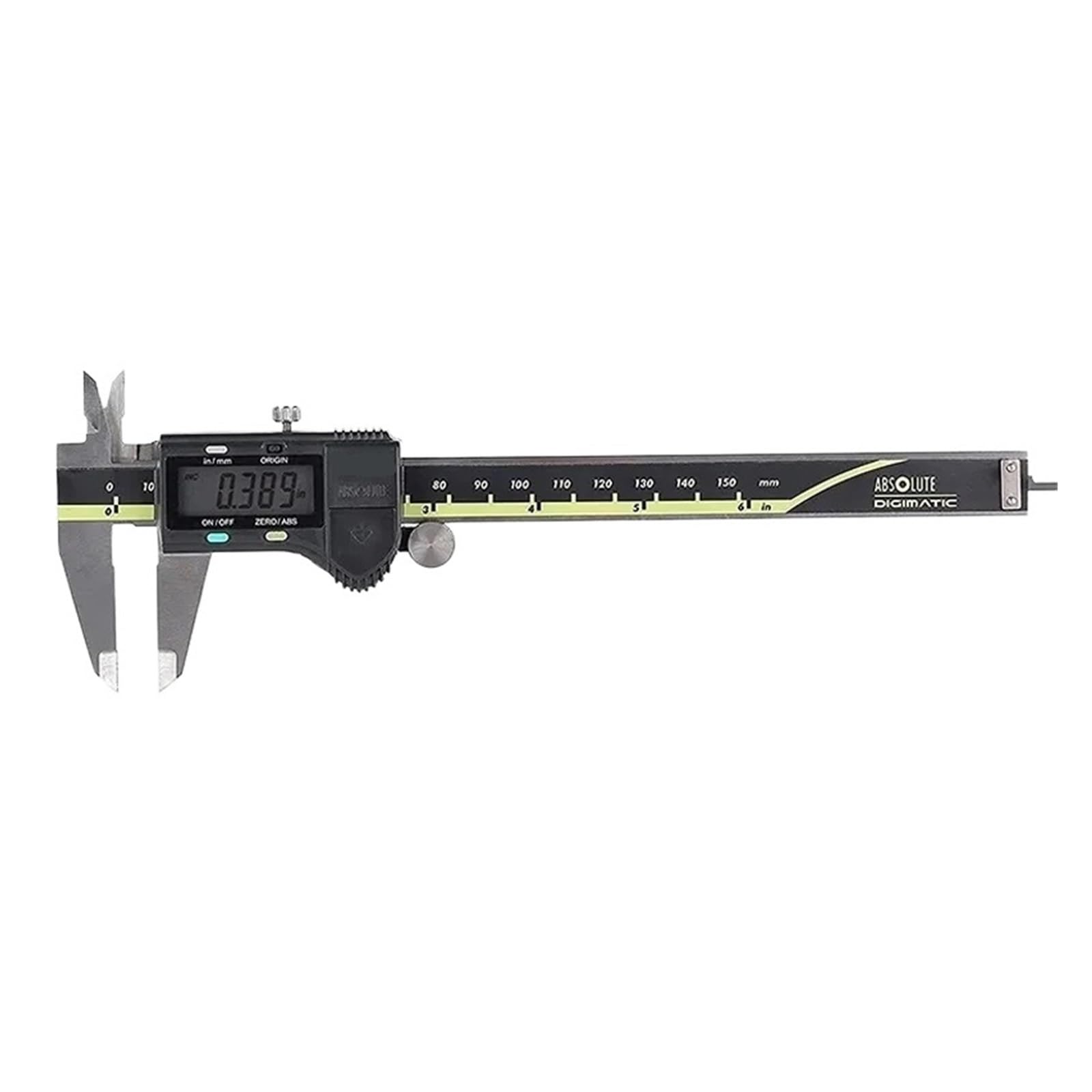 calibro digitale professionale Calibro digitale LCD Calibro a corsoio 6in8in12in 150mm 200mm 300mm Calibro elettronico Strumento di misurazione in acciaio inossidabile ( Color : 500-752-20(0-150mm) )