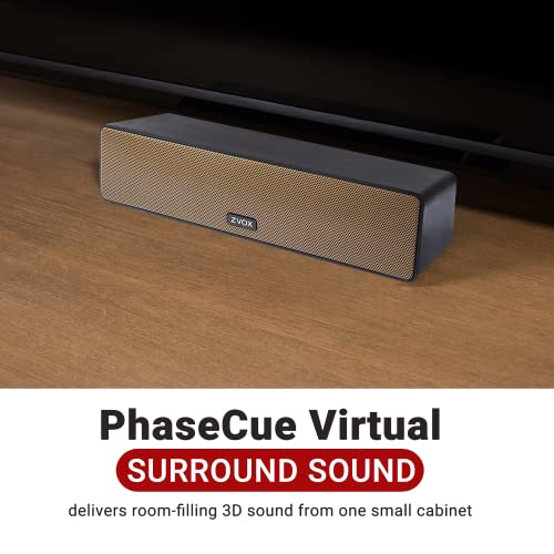 Zvox Dialogue Clarifying Sound Bar With Patented Hearing Technology - Tv Sound Bar With Six Levels Of Voice Boost - Home Theater Audio Tv Speakers Soundbar - Accuvoice Soundbar For Tv - Av102 Bronze #TOP2