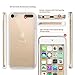 ULAK Compatible with iPod Touch 7/6/5 Case Clear with 2 Screen Protectors, [Anti-Yellowing] Slim Soft TPU Protective Bumper Back Cover for iTouch 5th /6th /7th Generation, Clear