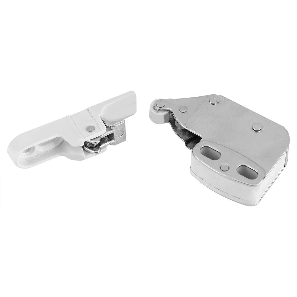 Nikou Push to Open Touch Release Lock Bounce Cabinet Cupboard Doors Spring Loaded Mini Tip Latch for Cupboard Door Drawer - Image 4