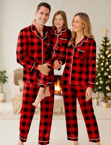 Pijama Navideño para Familia con Perro Manga Larga miniatura 2