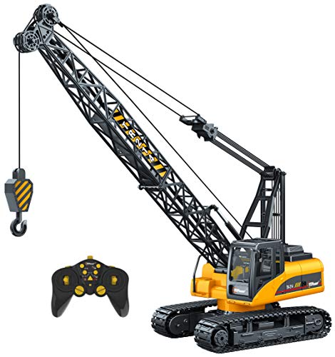 Silvergear® Kit Costruzione Idraulica – 223 Pezzi Per Costruire 6 Veicoli Da Cantiere: Escavatore, Gru, Pala, Per Bambini
