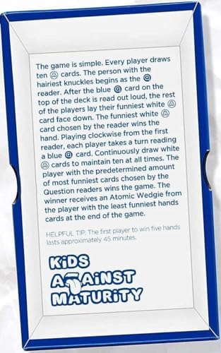 Kids Against Maturity: Card Game for Kids and Families, Super Fun Hilarious for Family Party Game Night 6 51ZXkcGCAeL. AC