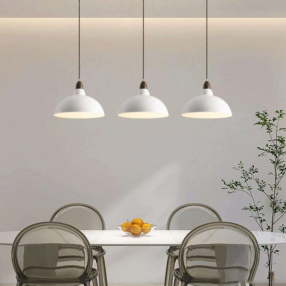 E27 ベース シングルヘッド シャンデリア、ボウル型メタル ペンダント