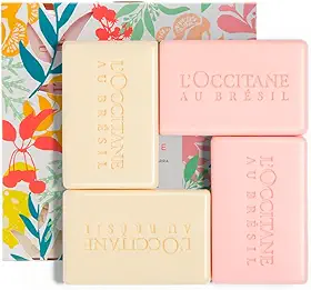 SABONETE PERFUMADO EM BARRA CAIXA 4 UNID LOCCITANE