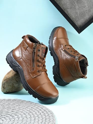 Image of TSF 9405 Lace-Up / /Zipper Police Boot