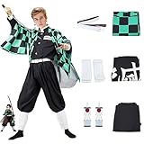 Kitimi Kamado Anime Cosplay Costume Kimono Outfit, Anime Costume Adult Halloween Costume, Halloween Costume for Women Men