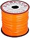 Pepperell Rexlace Plastic Craft Lace, 3/32-Inch Wide, Neon Orange