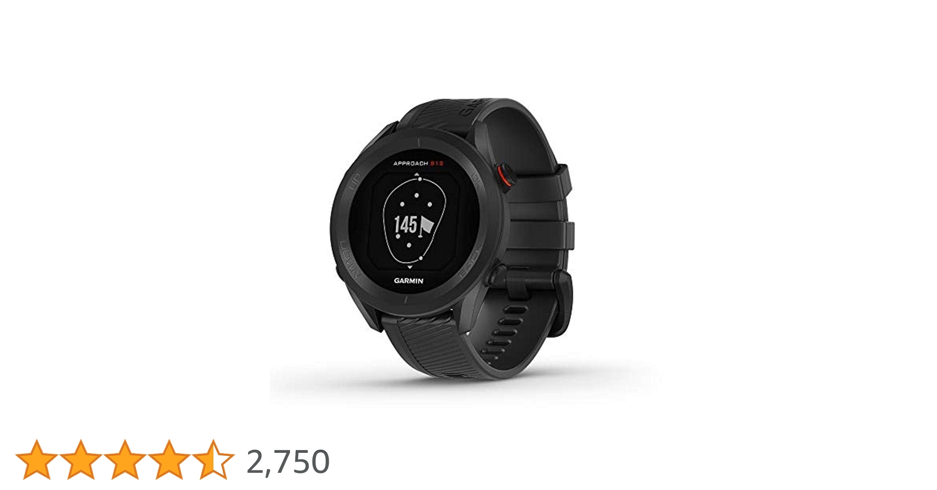Garmin Approach S12 - Reliable GPS Golf Watch with 42K+ Courses