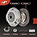 A-Premium Transmission Clutch Kit Set Compatible with Honda Civic 1992-2005, Civic del Sol 1993-1995, 1.5L 1.6L 1.7L, Replace# 22300P2E003, 621302177