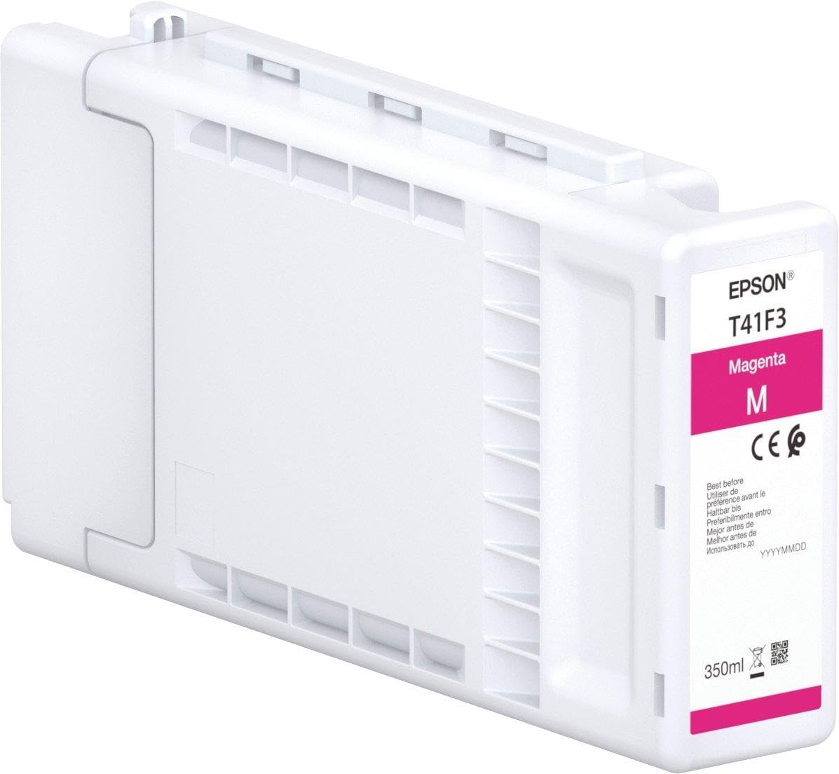 Epson Singlepack UltraChrome XD2 T41F340 Magenta 350ml (T41F3 Magenta INK Cartridge - 350ML)