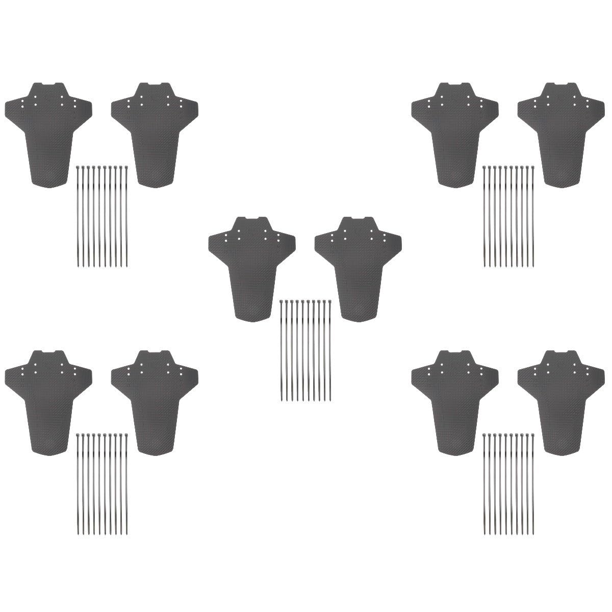 Guardabarros De Bicicleta Mudguard Práctico Antisalpicaduras para Ciclismo Compatible con Material Duradero Y Seguro