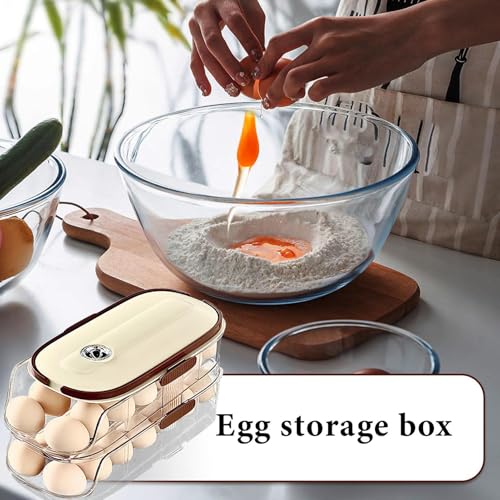 Organizador de huevos automático para mantener tu nevera siempre ordenada y limpia 3