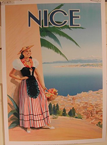 Affiche Nice 50x70 cm poster de décoration murale pour salon