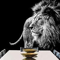 Wall Mural Wild Animals Removable Self-Adhesive Wallpaper Wall Decoration for Bedroom Living Room - 66x96 inches