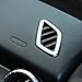 etopmia Car Interior Dashboard Ac Air Conditioner Vent Trim For Mercedes Benz GLA-Class X156/CLA-class C117 W117 2014 2015