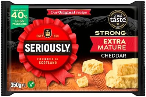 Seriously Strong Extra Mature Cheddar, 350g