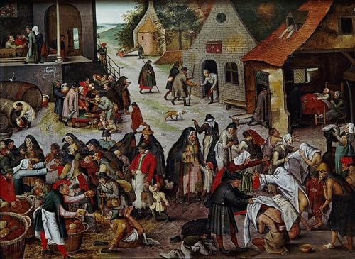 Tableau Toile Pieter Brueghel pour créer une ambiance galerie d'art dans votre salon