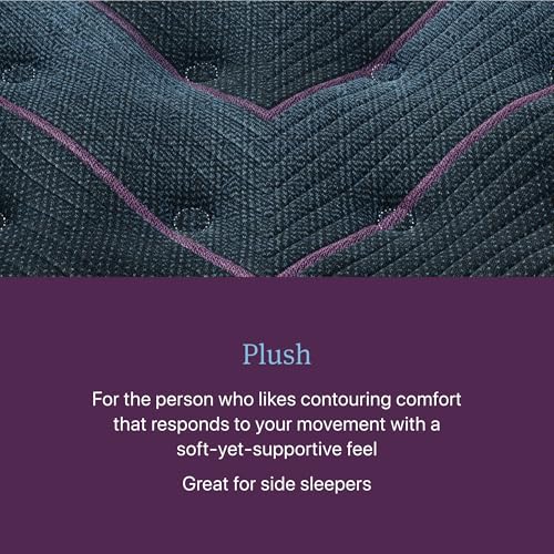 Image of Beautyrest World Class Level Three Plush 14.75 inch Mattress - Cal King Size - Durable Support, Pressure Relief, Cooling, Motion Separation; CertiPUR-US, 100 Night Sleep Trial and 10 Year Warranty