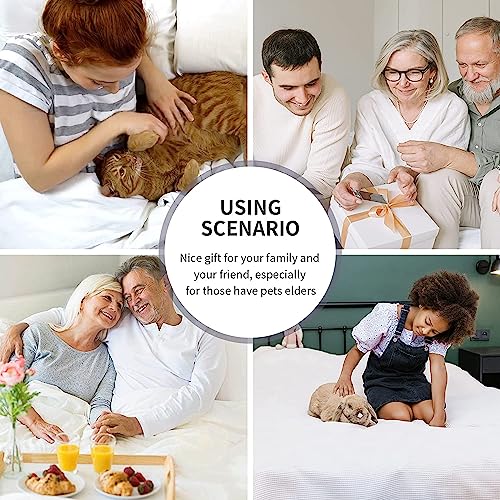 Waterproof Bed Sheet - Cotton Breathable Percale Flat Bed Sheets Ideal for Hotels and Hospitals for Bed Couch Machine Washable (White,Queen- 200 x 230cm) by WYFKYMXX - Image 5