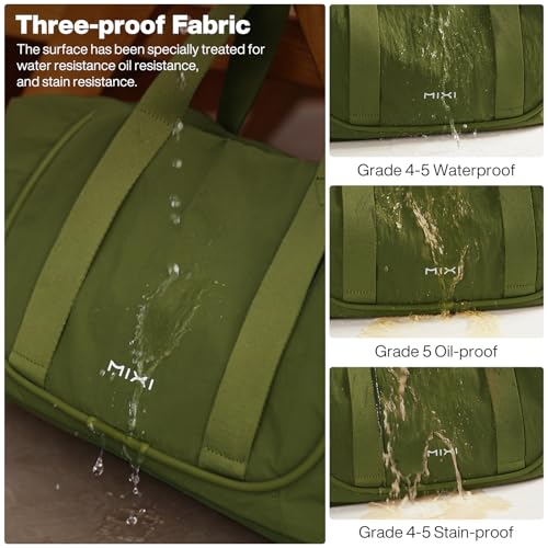 mixi Bolsa de viaje para mujer grande con diseño ergonómico 6