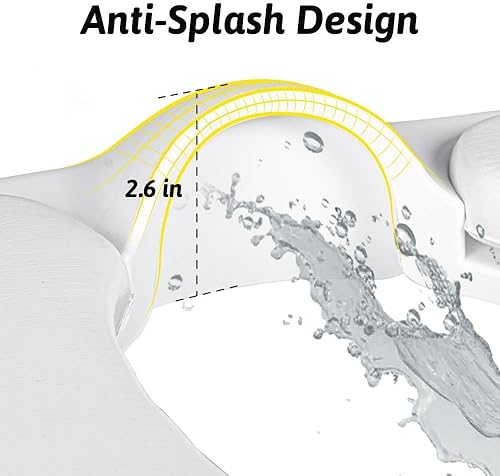 Miniatura 5 de Asiento de entrenamiento para ir al baño 2 en 1 Diseño de asiento para inodoro y cuarto de bebé, taburete para fregadero, inodoro de entrenamiento