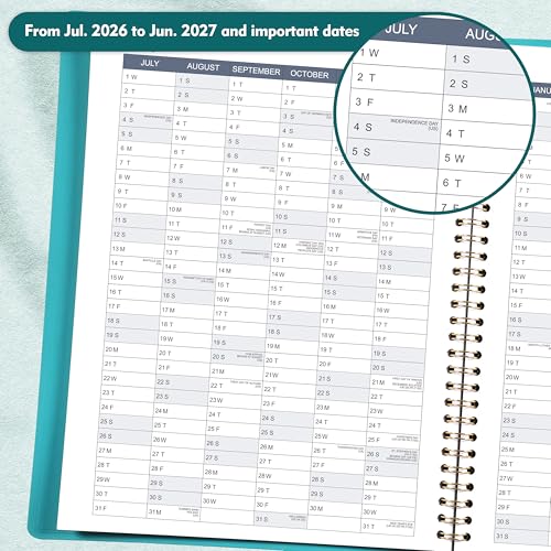 Image of Frasukis 2025 Weekly Appointment Book /Planner - 53 Weeks Daily Planner, January - December 2025, 8 x 10 inches