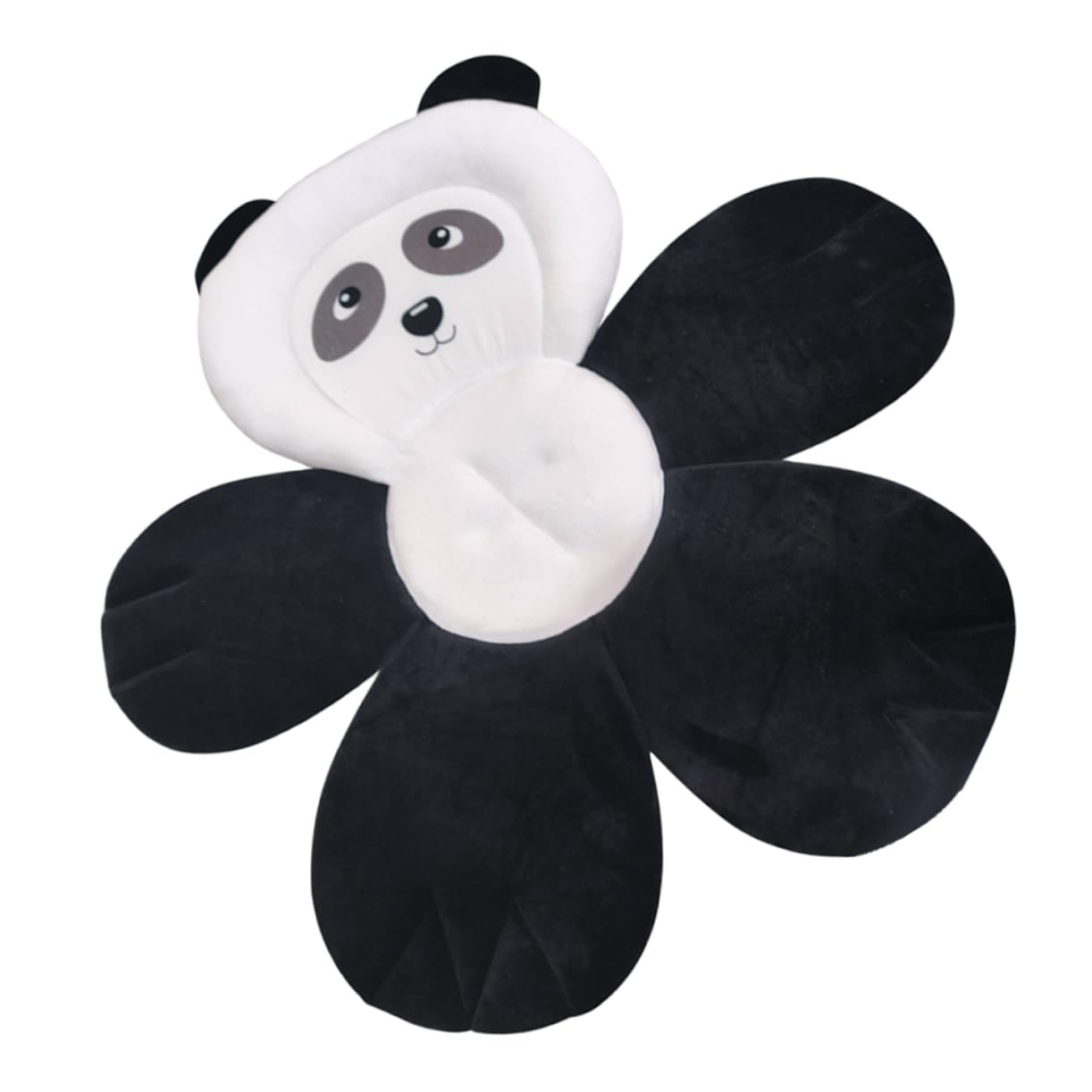 rutschfeste Babybadewannenmatte für Neugeborene Panda Form Waschbar Weich und Bequem für Badewanne und Dusche
