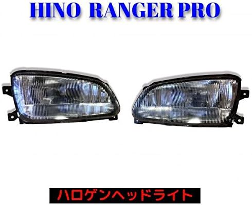 Amazon 日野 レンジャー プロ 前期 純正 タイプ ハロゲン ヘッドライト 左右 左側走行 日本仕様 Rm B017lr ハロゲンバルブ 車 バイク