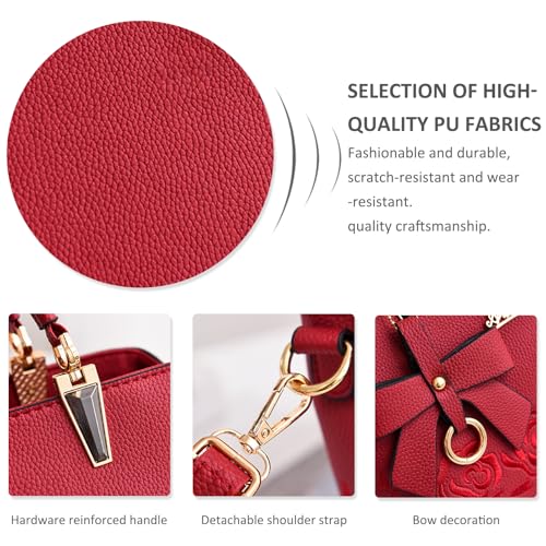 Bolso para mujer NICOLE & DORIS con asa superior elegante miniatura 6