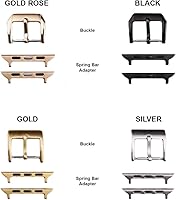 Vista 4 de Bands Compatible with Apple Watch Band 49mm 45mm 44mm 42mm 41mm 40mm 38mm Men Woman Sea Snake Leather Wristband Replacement Band Compatible with