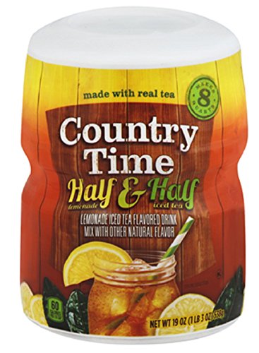 Country Time Half Lemonade & Half Iced Tea 19 Oz (Pack of 2)