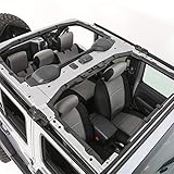 Smittybilt 472122 Charcoal/Black Neoprene Seat Covers for 2018+ Jeep Wrangler JL 4-Door