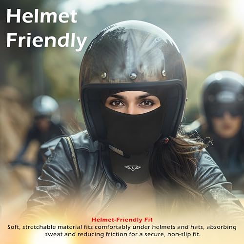 Image of Elastomeric Fibre Balaclava - Luxury Full Face Protection for The Modern Rider | Snow Sports Enthusiasts | Outdoor Training | Hiking & Adventure Sports | UPF 50+