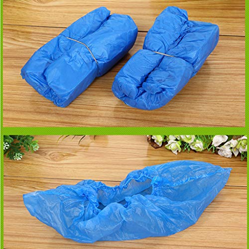 gazechimp 600x Overshoes Descartáveis Chuva Sapato Cobre