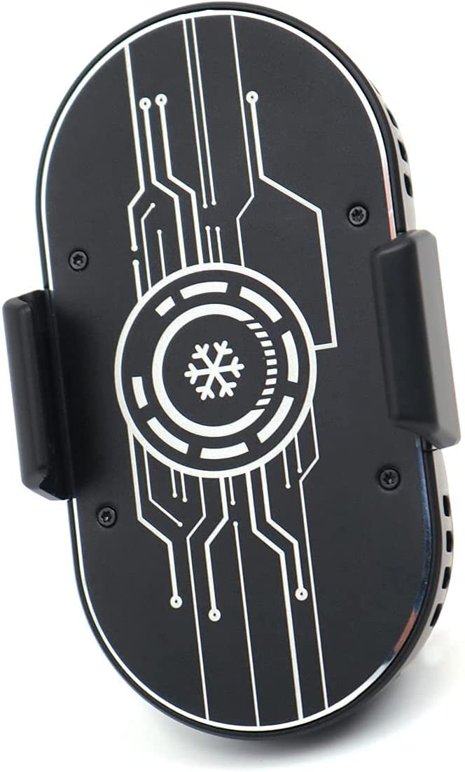 Ventola di Raffreddamento del Telefono Dispositivo di Raffreddamento semiconduttore del Telefono Cellulare, Ventola di Raffreddamento per Temperature Fredde del Telefono - Nero