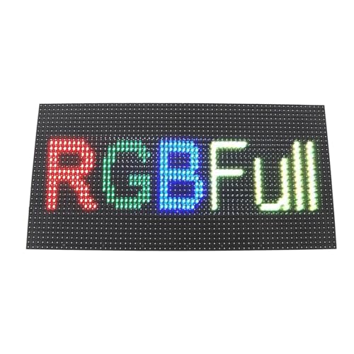 Panneau LED défilant polychrome Asixxsix 12,6x6,3'' étanche pour salon de coiffure