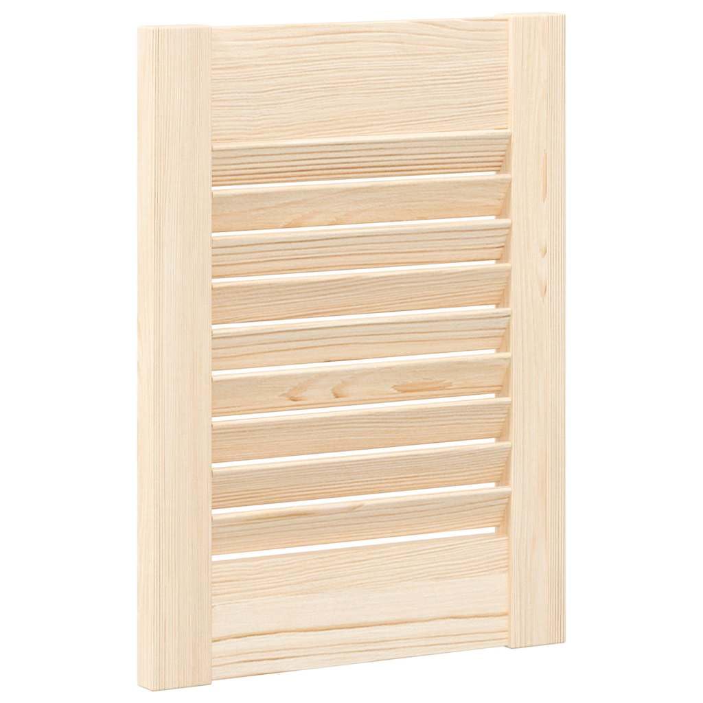Genérico Puerta de Armario de Lamas 4 uds 39,5x29,5 cm Madera de Pino,Bricolaje,Accesorios de Bricolaje,Ferretería para armarios,Puertas de armarios-4015887