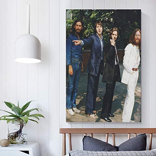 xiaoxiami Poster sur toile Beatles Abbey Road Ringo Starr – Décoration murale moderne pour chambre de famille – 30 x 45… - Les Beatles, Paul McCartney, John Lennon, RIngo Starr, George Harrison xiaoxiami Poster sur toile Beatles Abbey Road Ringo Starr - Décoration murale moderne pour chambre de famille - 30 x 45… – Image 6