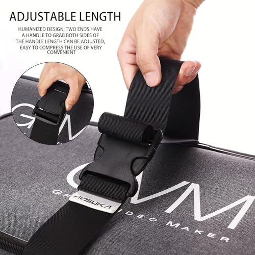 Image of Adjustable Luggage Straps, 9.8FT Suitcase Straps for Travel Bags, 2 Pack