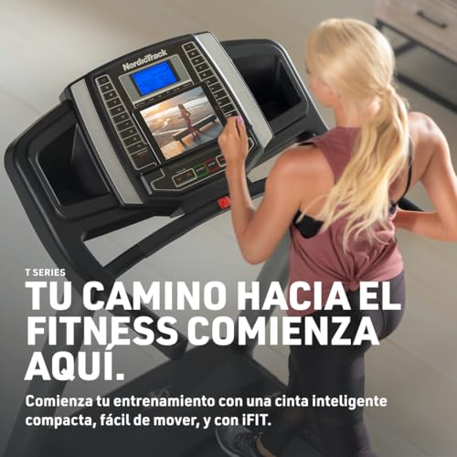 NordicTrack T Series: Cintas de Correr óptimas para Uso doméstico, Cinta para Caminar con inclinación, Bluetooth habilitado, Capacidad de Usuario de 137 kg - imagen 7