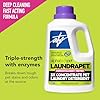 LaundraPet 3X Strength Premium Laundry Detergent with Enzyme Cleaner - 64 Oz (96 Washes) Pet Stain and Odor Eliminator, Enzymatic Detergent by Alpha Tech Pet