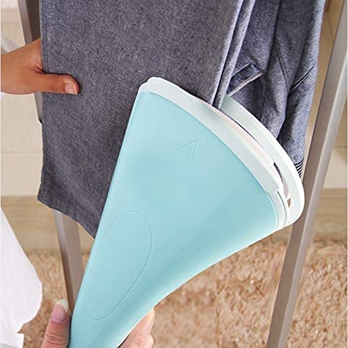 Steaming clothes vertically with ease