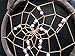 Dream Catchers Brown Handmade Feather Native American Dreamcatcher Circular Net for Car Kids Bed Room Wall Hanging Decoration Decor Ornament Craft, Dia 4.33inch/11cm Length 48cm/18.9inch