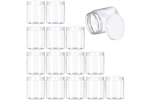 Small Plastic Jars for Easy Storage