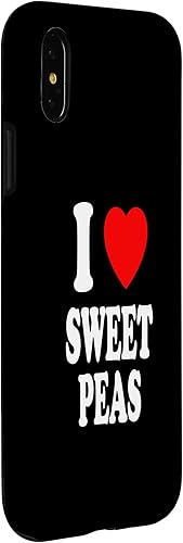 Miniatura 9 de iPhone XS Max I Heart (Love) Sweet Peas Gardening Botany Botanist Case